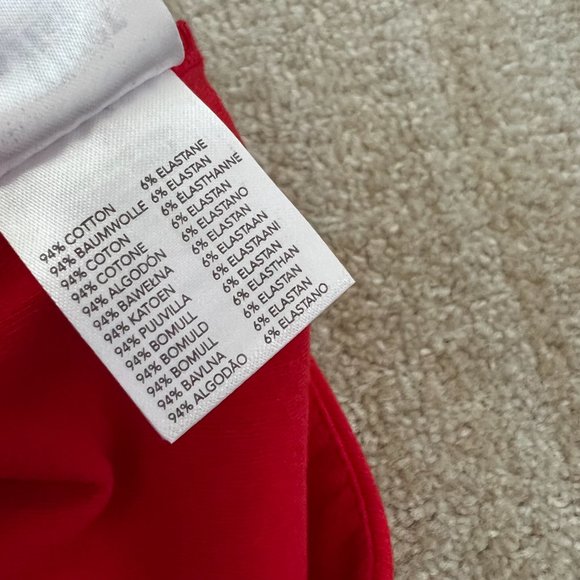 NWT Tiger Mist Rocas Zip Up Crop Flare Pants M Red - Picture 11 of 12